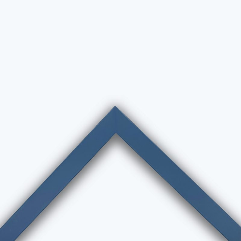 Cornice a cubotto colorato laccato opaco blu art. 1515FB804OP