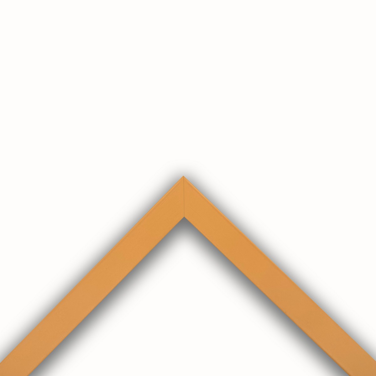 Cornice a cubotto colorato laccato opaco giallo art. 1515FB805OP