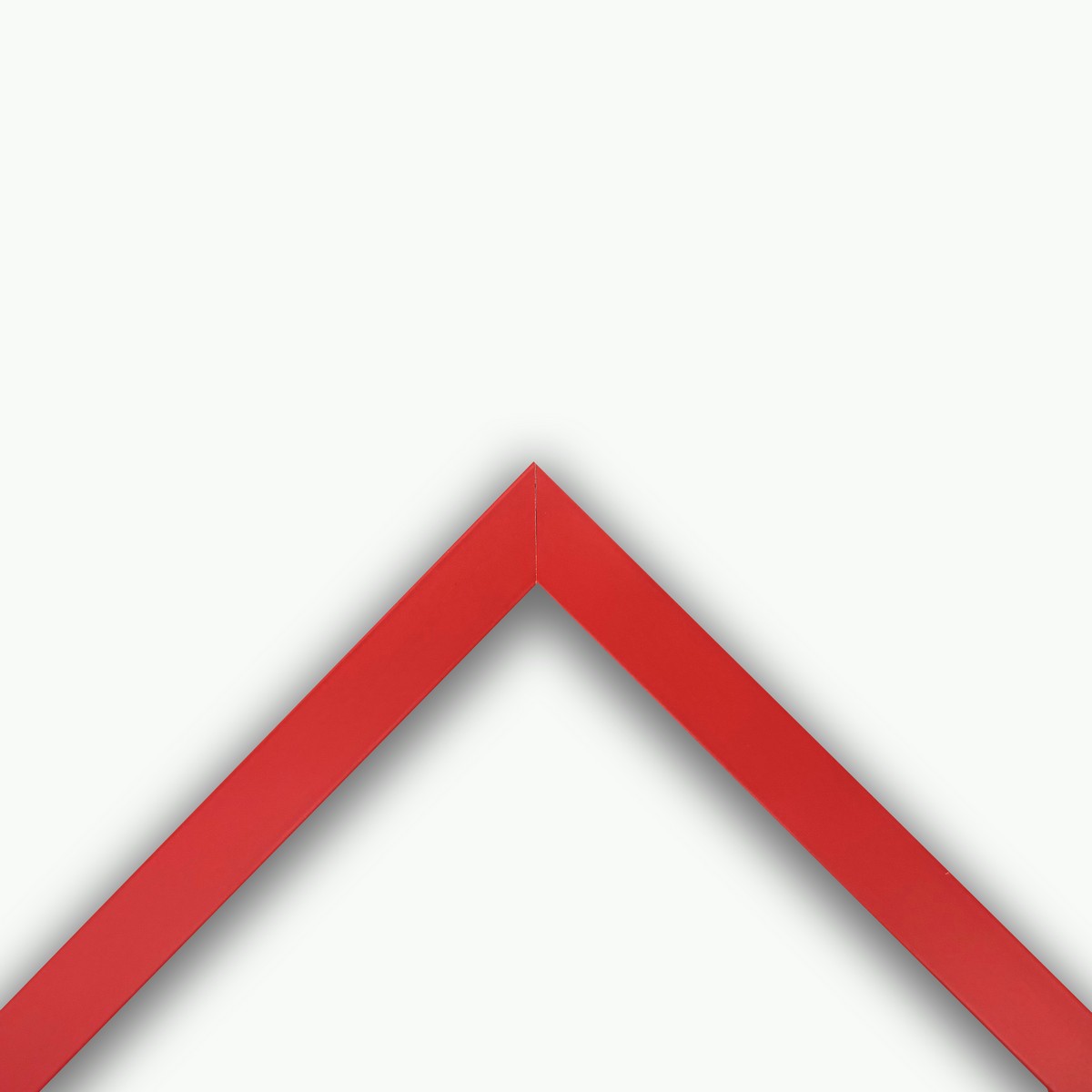 Cornice a cubotto colorato laccato opaco rosso art. 1515FB818OP