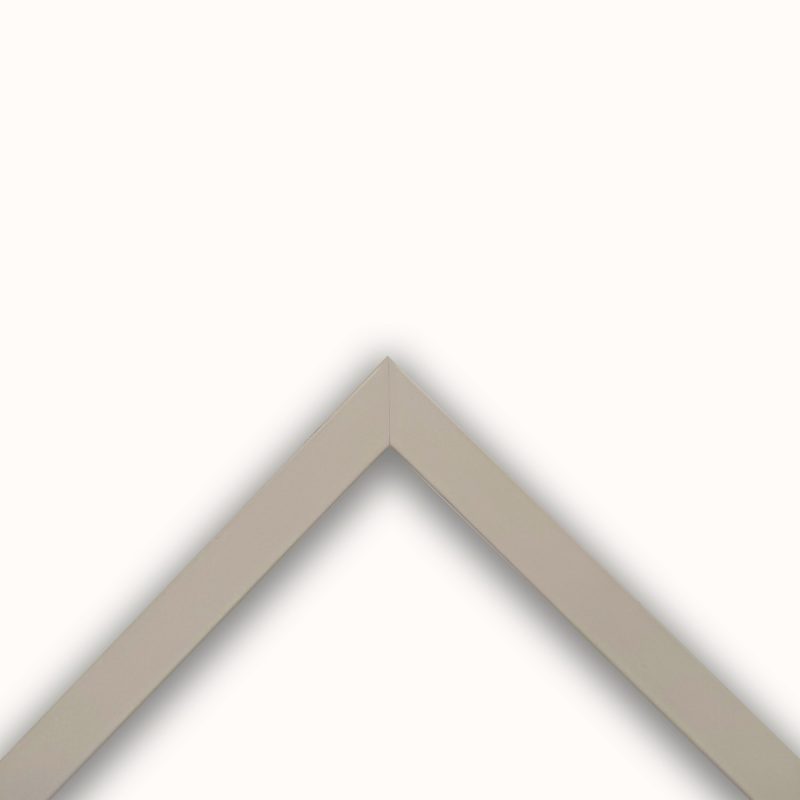 Cornice a cubotto colorato laccato opaco grigio art. 1515FB730OP