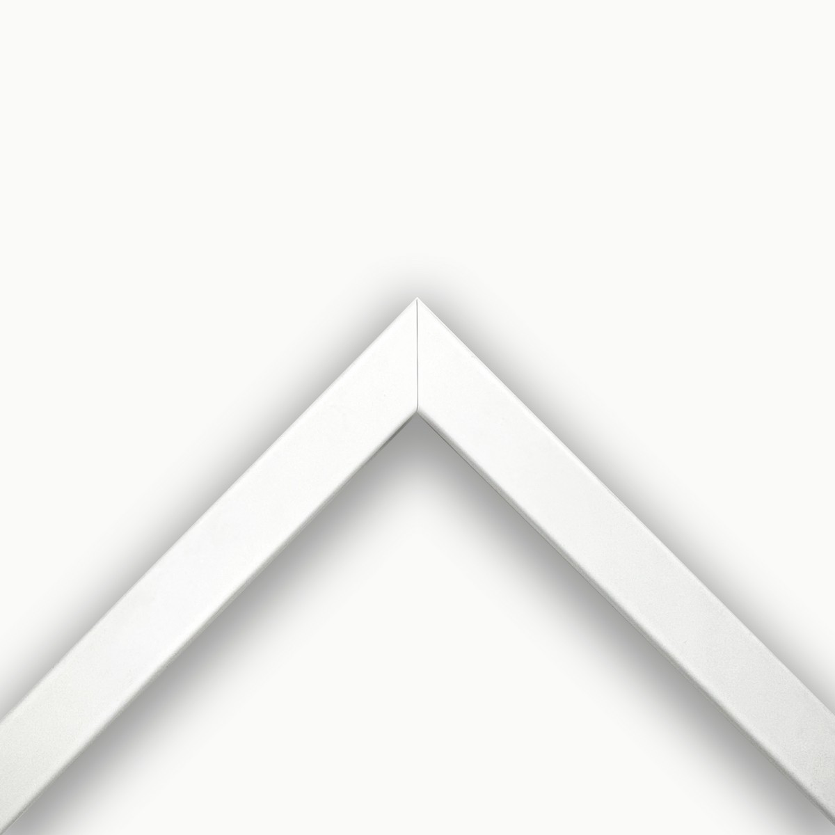 Cornice a cubotto laccato opaco bianco art. 171739OP