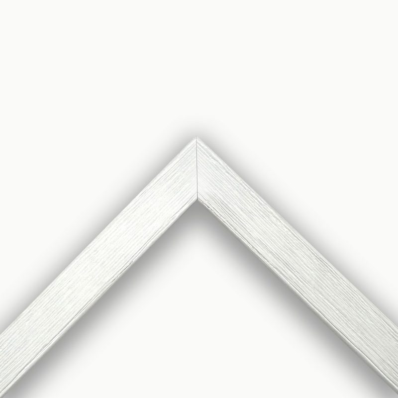 Cornice a cubotto graffiata bianco art. 2020AB050GR