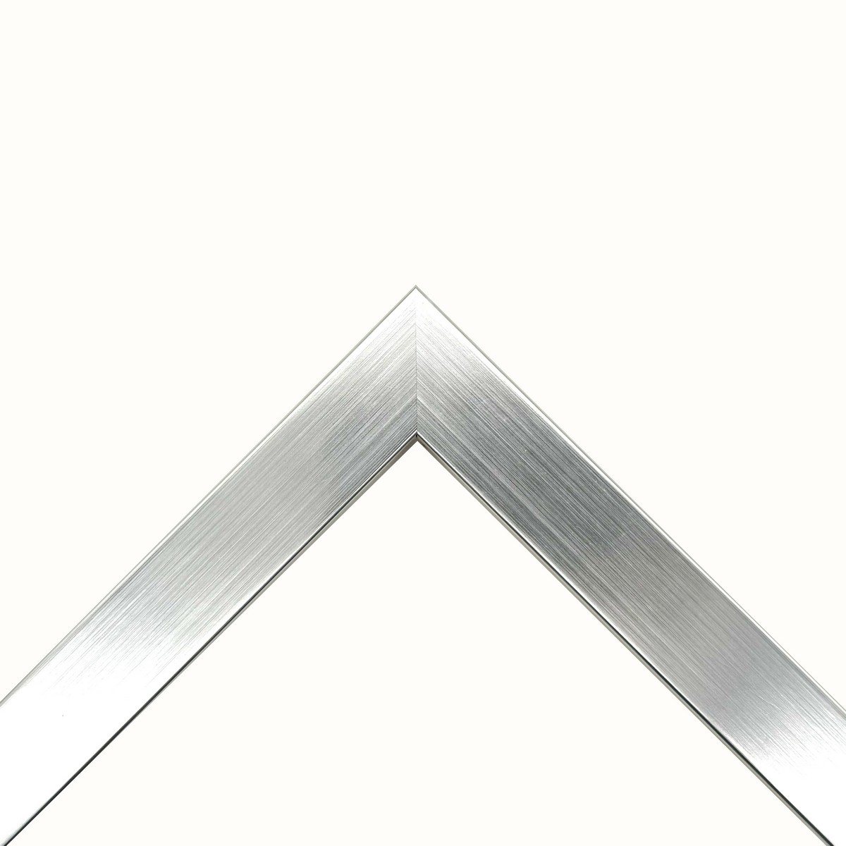 Cornice piatta pellicola argento art. 251512