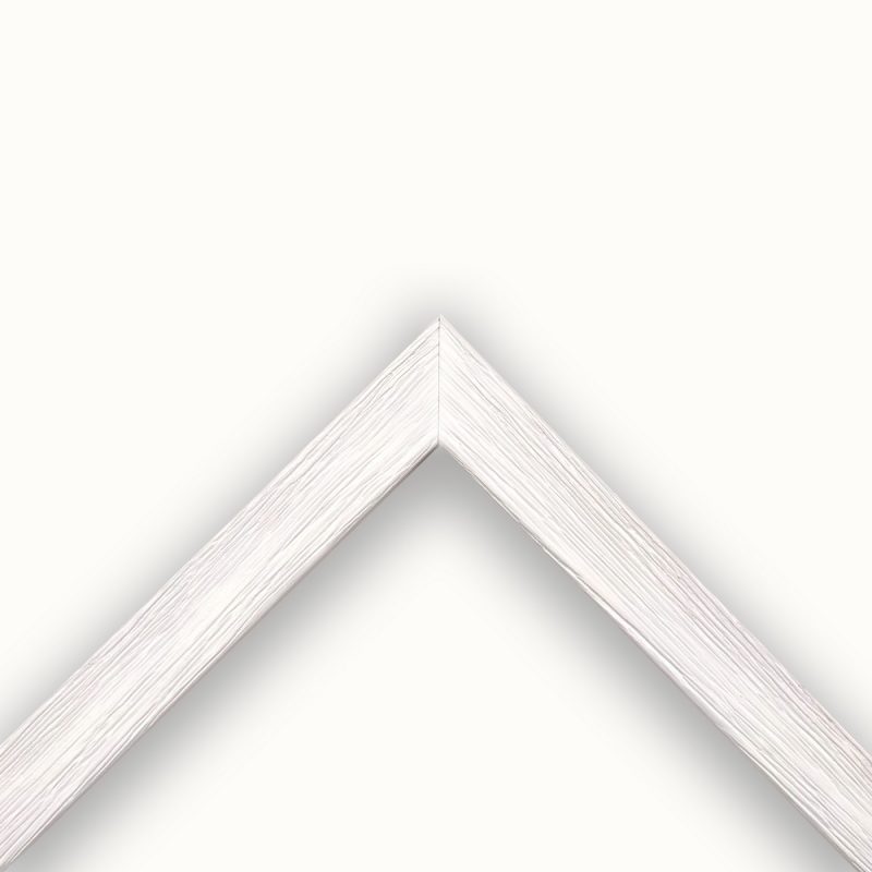 Cornice piatta colorato graffiata bianco art. 28AB317GR