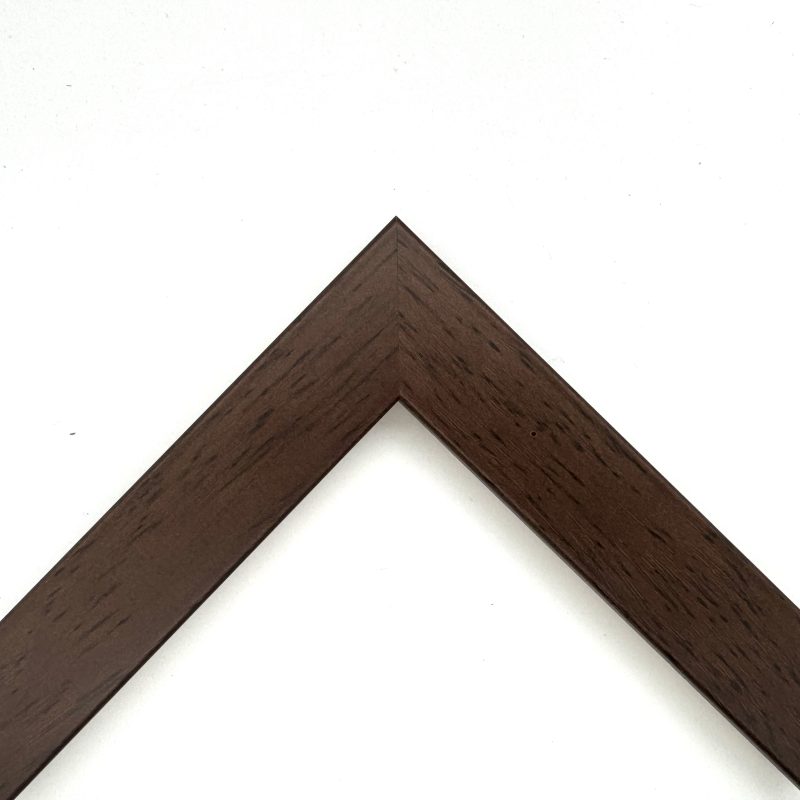 Cornice piatta laccato opaco anilina noce art. 29AB754OP