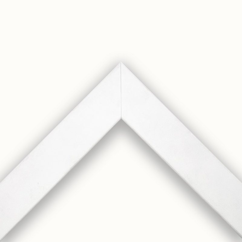 Cornice piatta  laccato opaco  bianco  art. 29F39OP