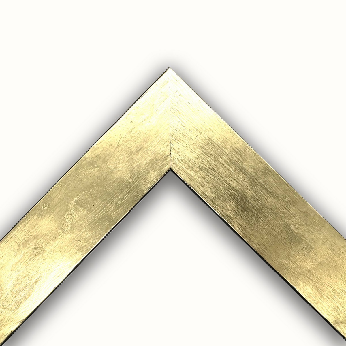 Cornice piatta oro macchina nero art. 401522O