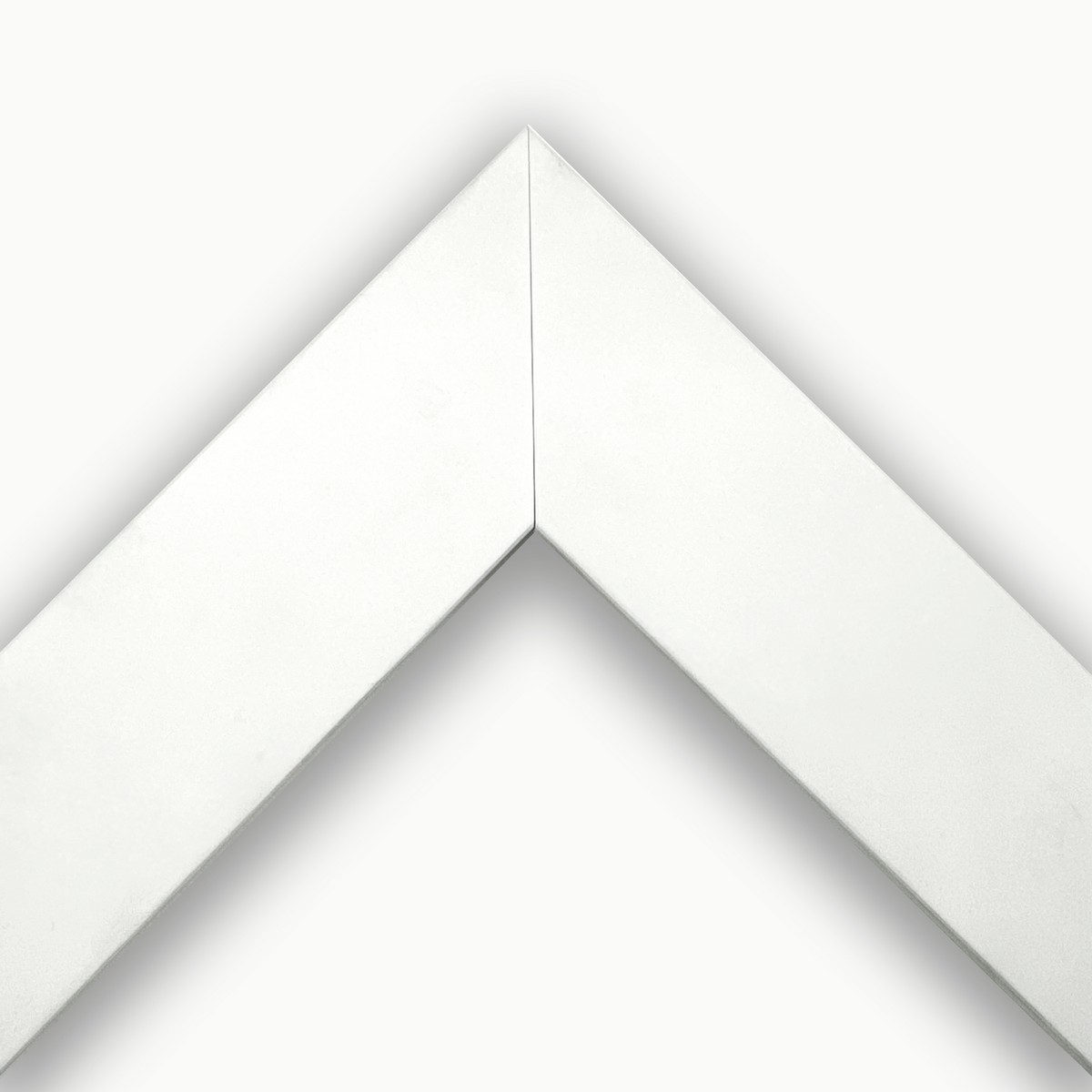 Cornice piatta laccato opaco anilina bianco art. 4520A39OP