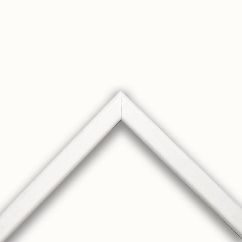 Cornice colorato laccato opaco  bianco  art. 453F39OP