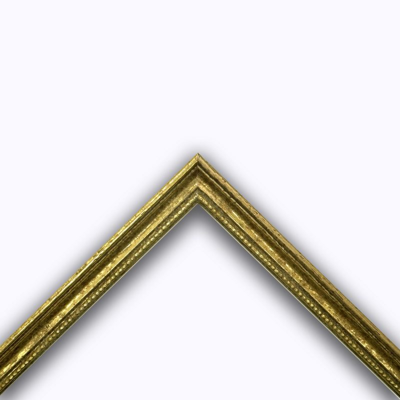 Cornice oro macchina pastellato oro art. 548ORO