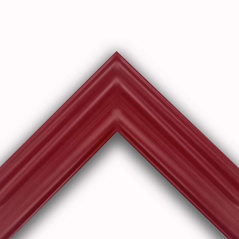 Cornice da tela laccato opaco rosso scuro art. 651F11OP
