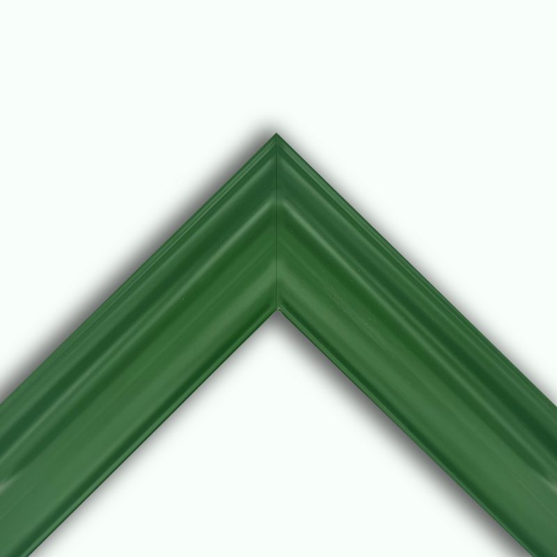 Cornice da tela laccato opaco verde art. 651F12OP