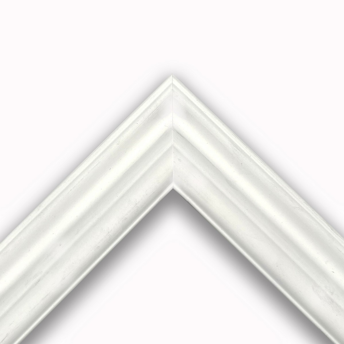 Cornice da tela laccato opaco bianco art. 651F39OP