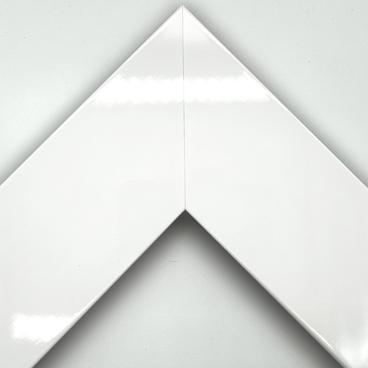 Cornice piatta laccato luc bianco art. 7020390