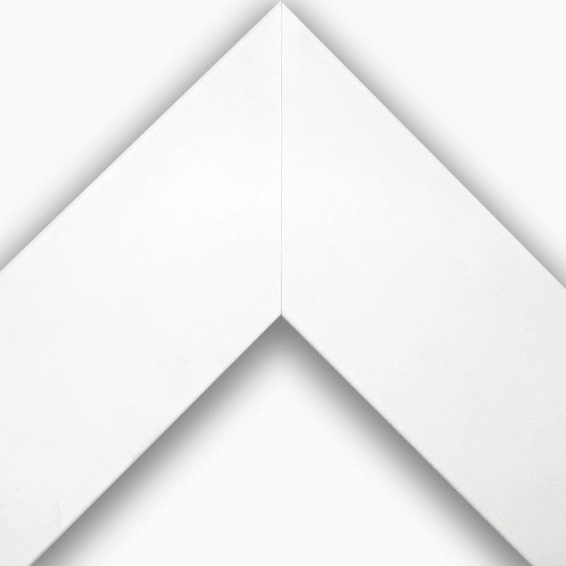Cornice piatta laccato opaco bianco art. 702039OP
