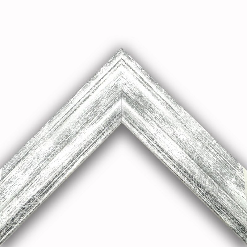 Cornice da tela pellicola shabby argento art. 8247AB777