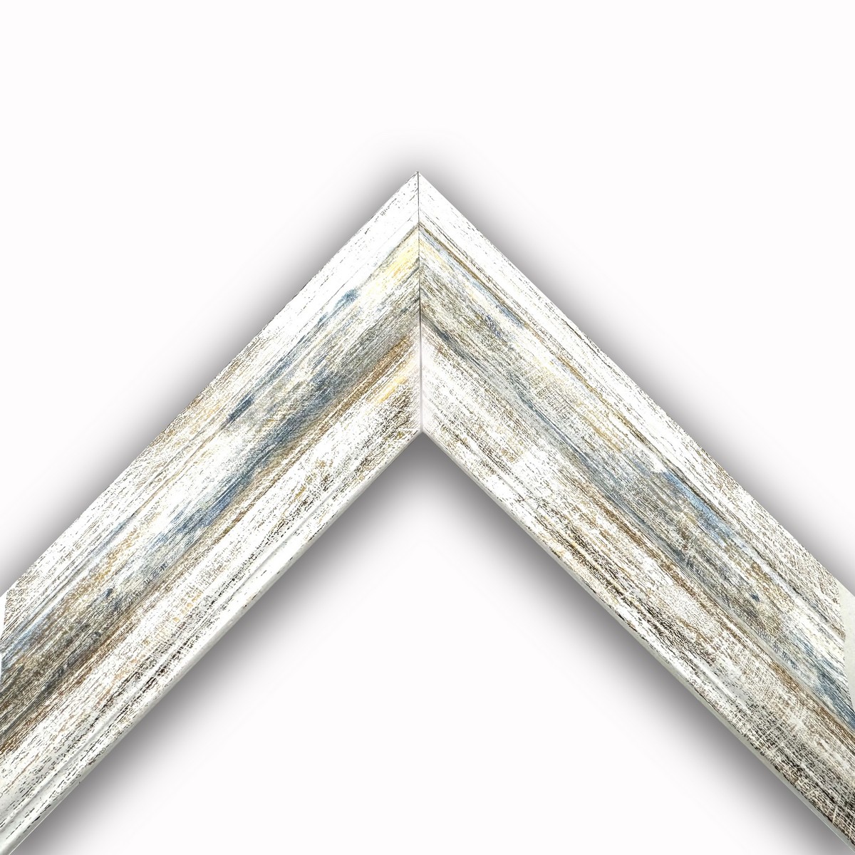 Gold-blue shabby films mouldings for canvas art. 8247AB778005