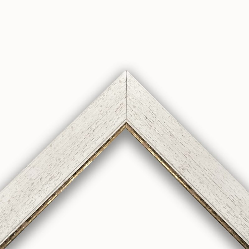 Cornice passepartout filo oro bianco-oro art. PASS35A00392