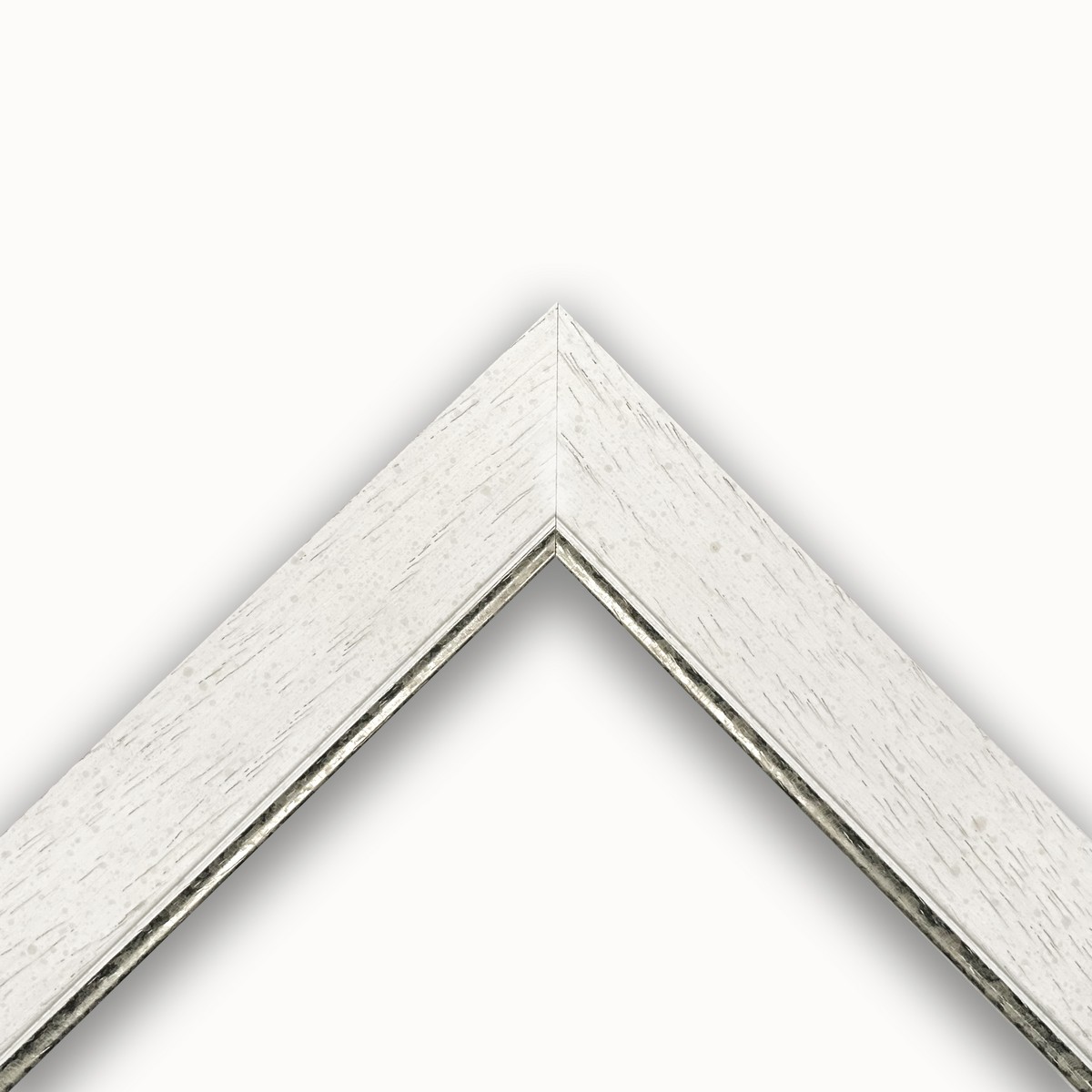 Cornice passepartout bianco-argento art. PASS35A0039A
