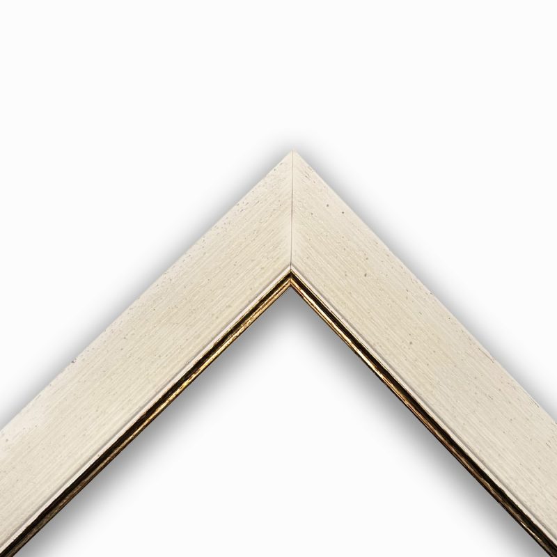 Cornice passepartout filo oro avorio-oro art. PASS35ADLDH2