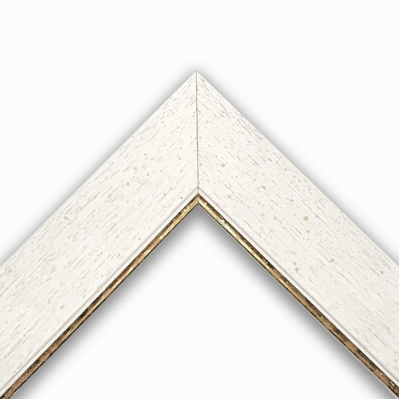 Cornice passepartout filo oro bianco-oro art. PASS45A00392