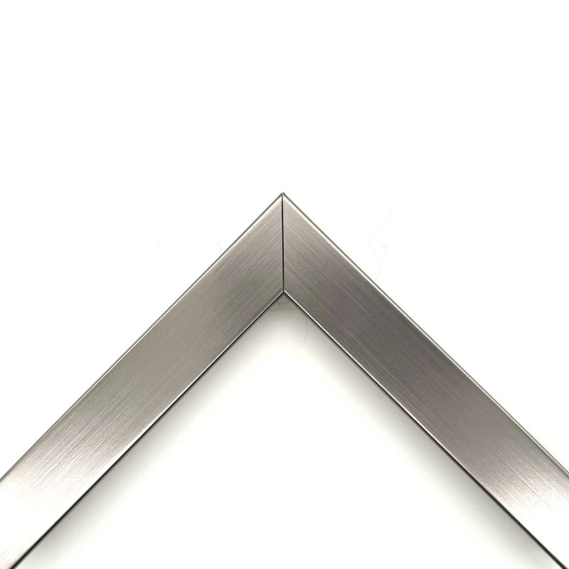 Cornice piatta pellicola grigio art. 251513